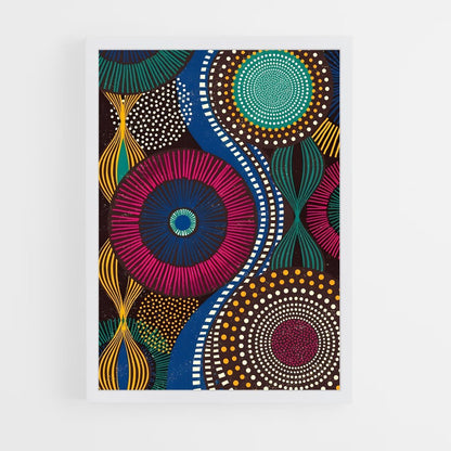 ap-african patterns-3 cadre Blanc