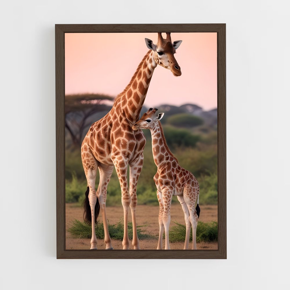 ap-african savanna-7 cadre Bois foncé
