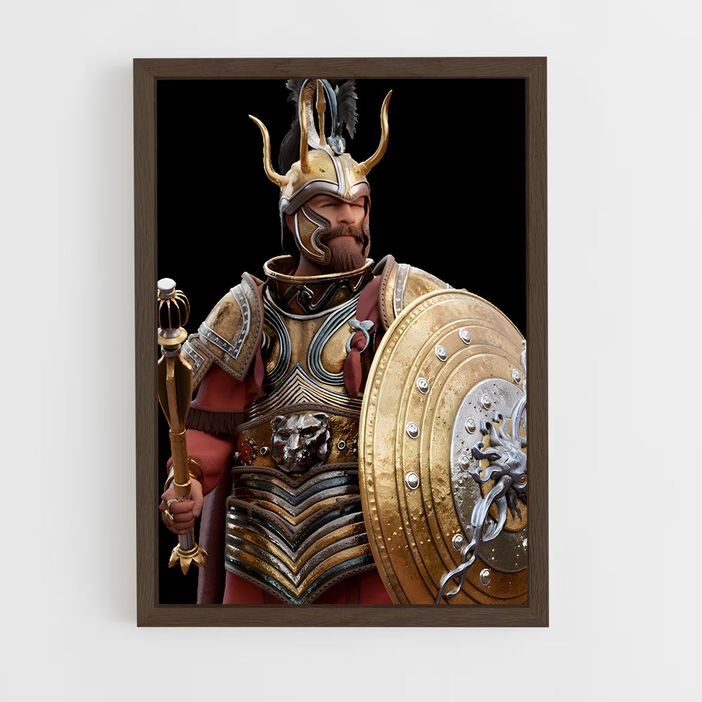 ap-agamemnon-3 cadre Bois foncé
