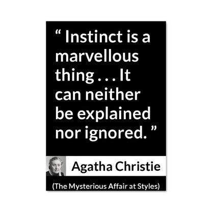 Poster Agatha christie 12176