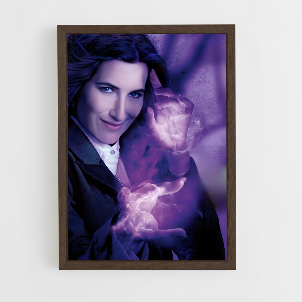 ap-agatha harkness-5 cadre Bois foncé