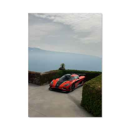 Poster Agera en Rouge