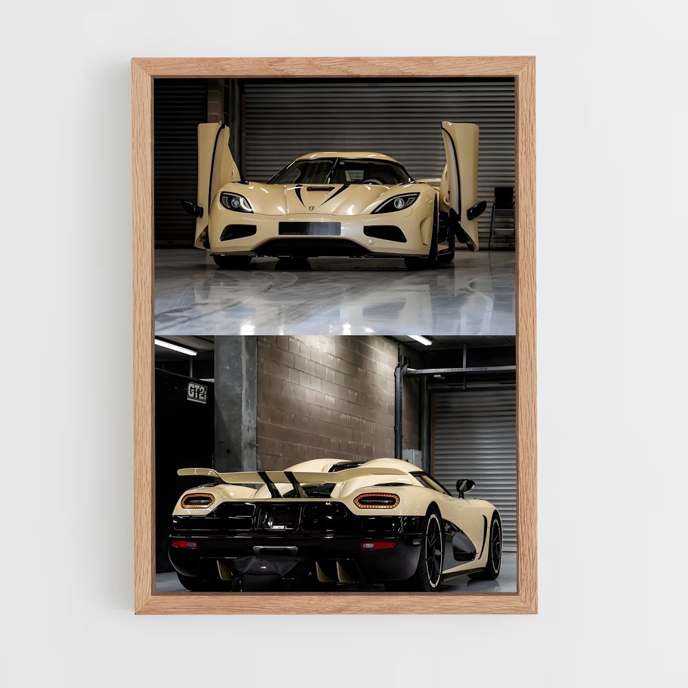 ap-agera r-4 cadre Bois clair