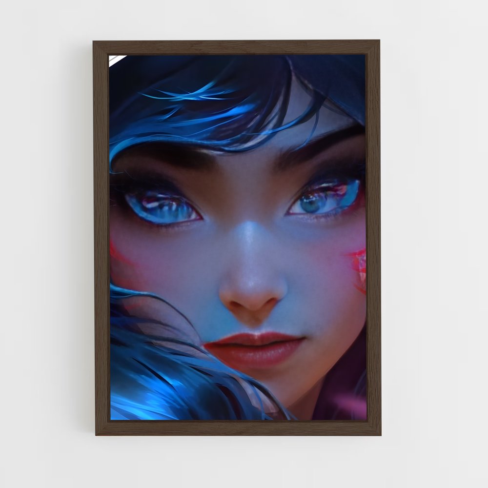 ap-ahri-7 cadre Bois foncé