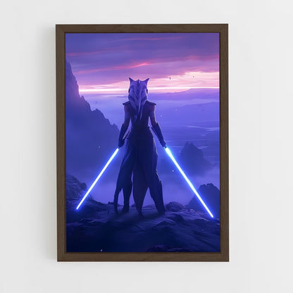 ap-ahsoka-6 cadre Bois foncé