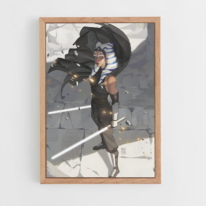 ap-ahsoka tano-1 cadre Bois clair