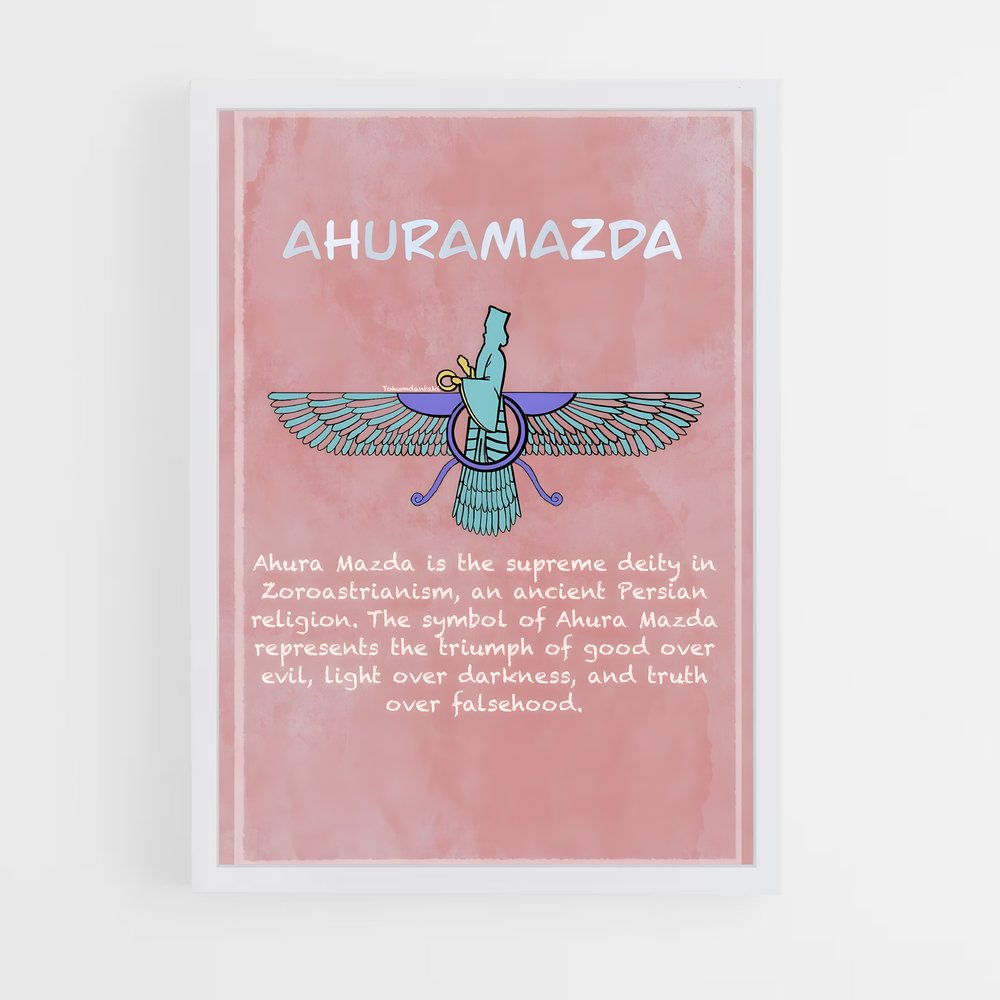 ap-ahura mazda-3 cadre Blanc