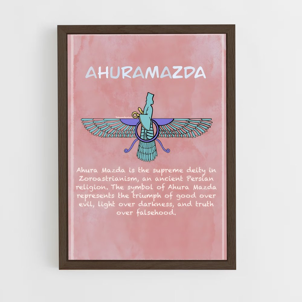 ap-ahura mazda-3 cadre Bois foncé