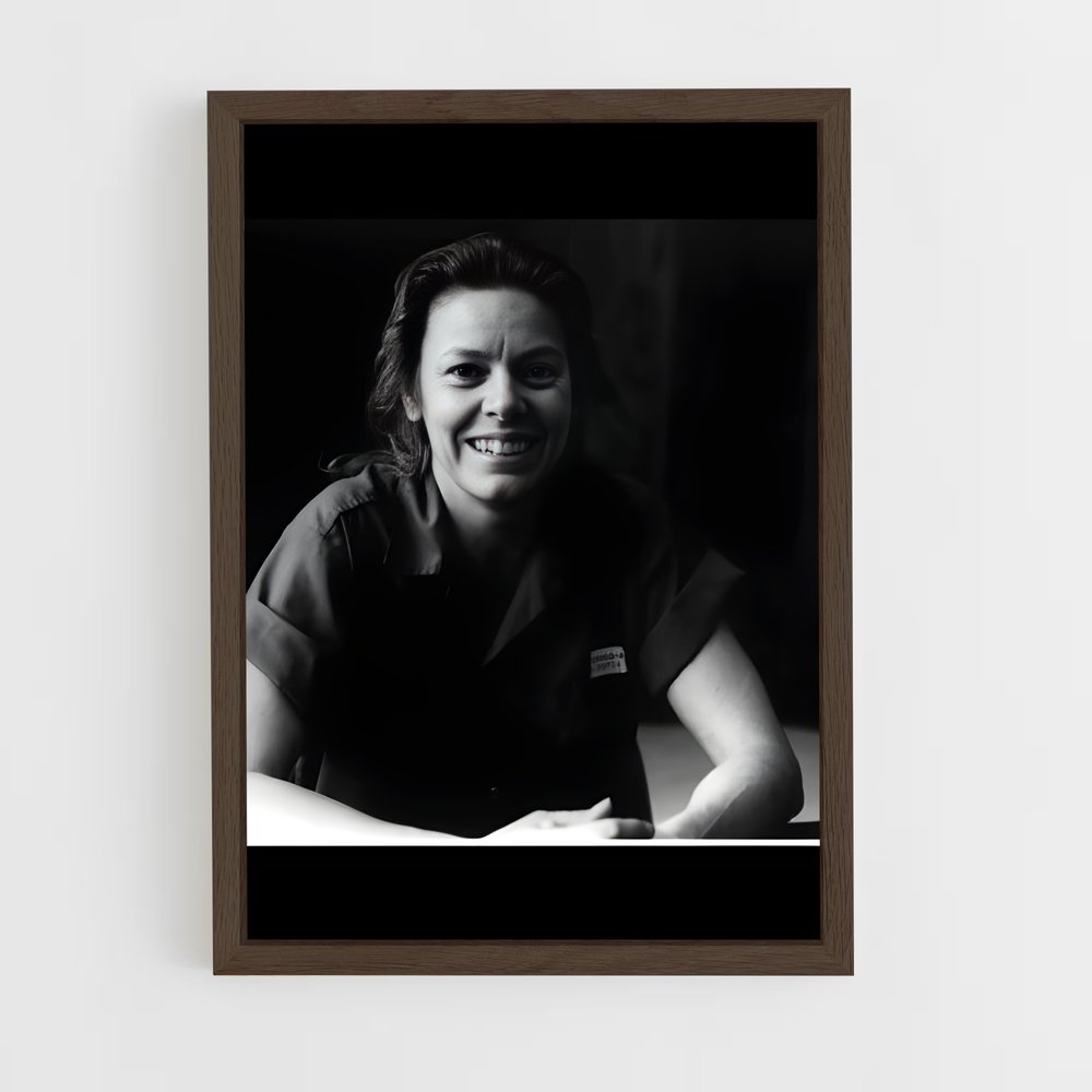 ap-aileen wuornos-6 cadre Bois foncé