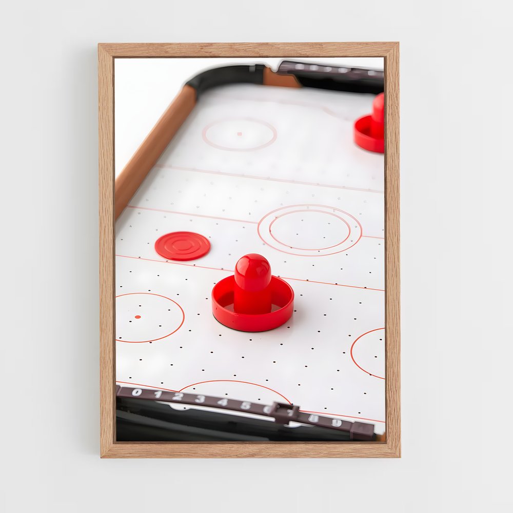 ap-air hockey-2 cadre Bois clair
