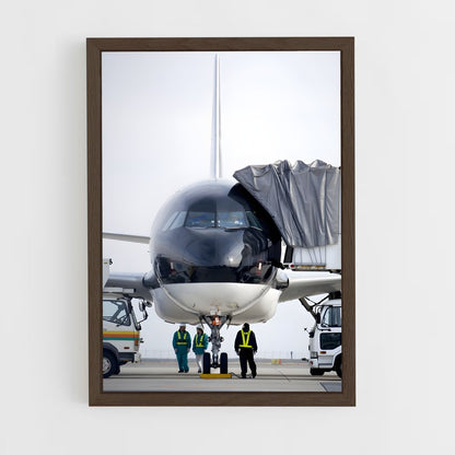 ap-airbus a320-9 cadre Bois foncé