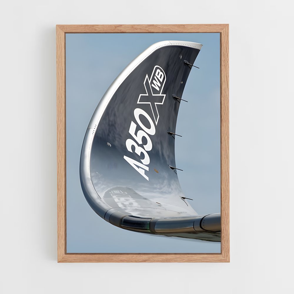ap-airbus a350-3 cadre Bois clair