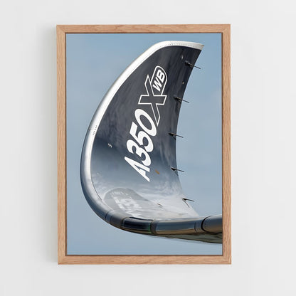 ap-airbus a350-3 cadre Bois clair