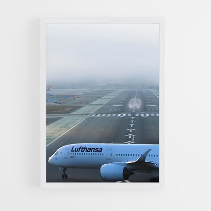 ap-airbus a350-5 cadre Blanc
