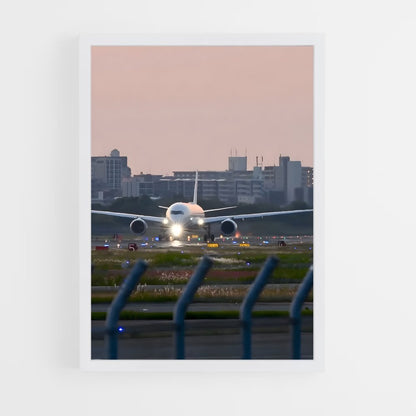 ap-airbus a350-6 cadre Blanc