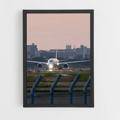 ap-airbus a350-6 cadre Noir