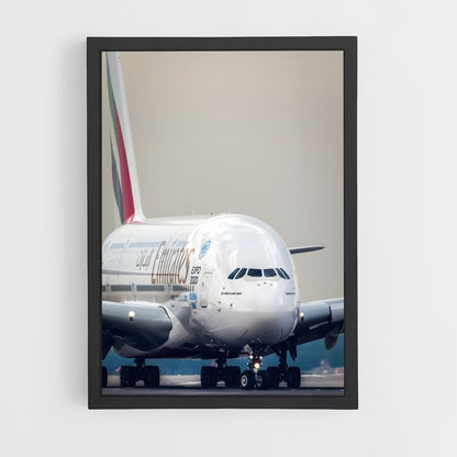 ap-airbus a380-12 cadre Noir