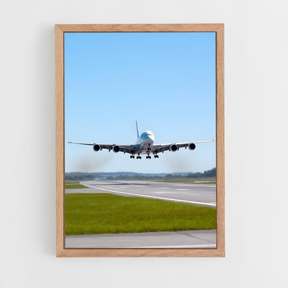 ap-airbus a380-13 cadre Bois clair