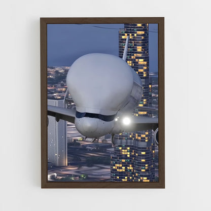 ap-airbus beluga-3 cadre Bois foncé