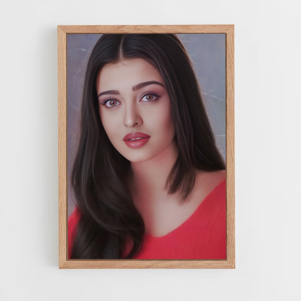 ap-aishwarya rai-1 cadre Bois clair
