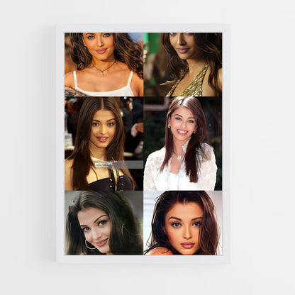ap-aishwarya rai-4 cadre Blanc