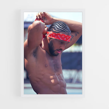 ap-aj mckee-9 cadre Blanc