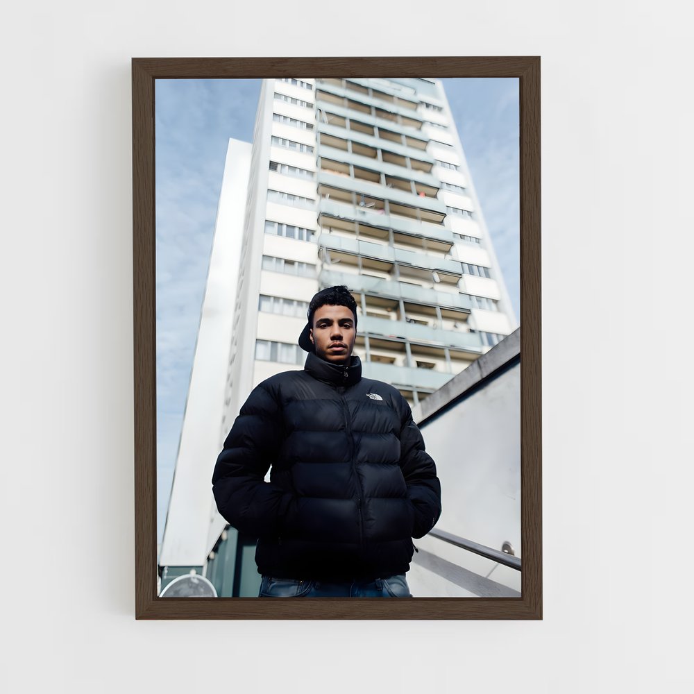 ap-aj tracey-1 cadre Bois foncé