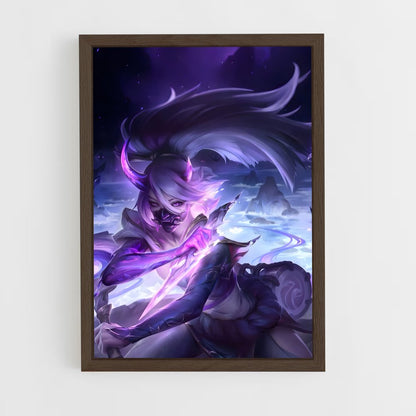ap-akali-10 cadre Bois foncé