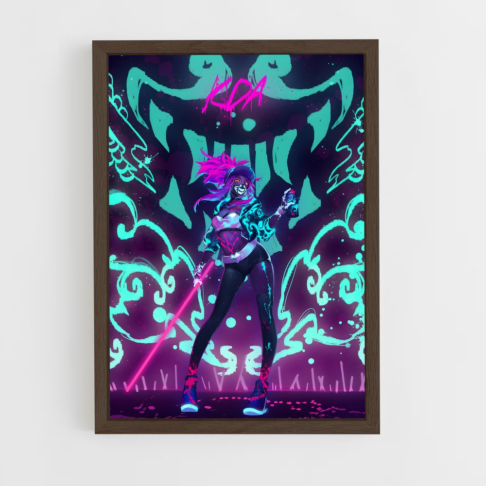 ap-akali-6 cadre Bois foncé