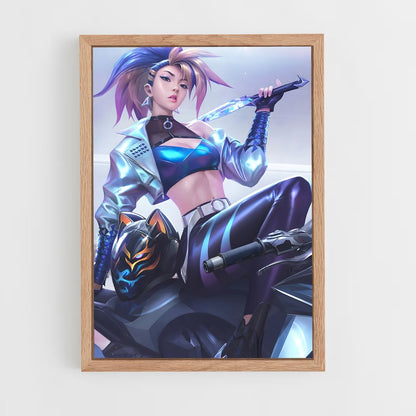 ap-akali-8 cadre Bois clair