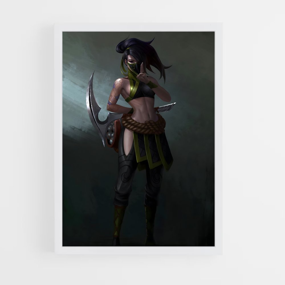 ap-akali-9 cadre Blanc
