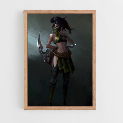 ap-akali-9 cadre Bois clair