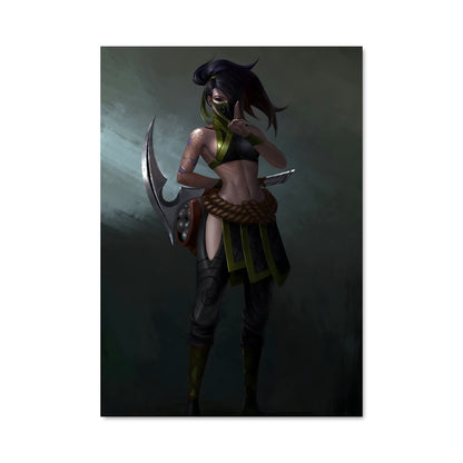Poster Akali, L'Art du Combat
