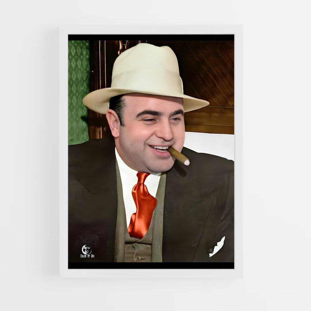 ap-al capone-1 cadre Blanc