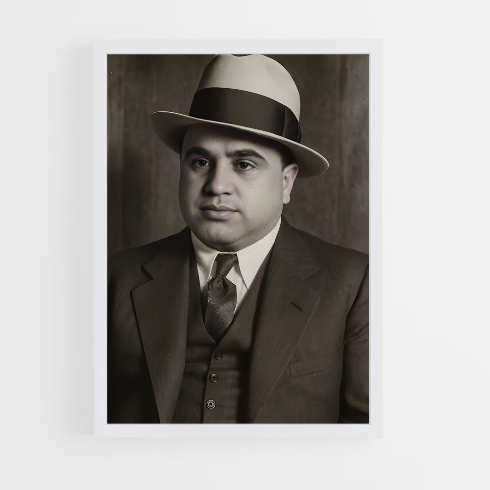 ap-al capone-2 cadre Blanc