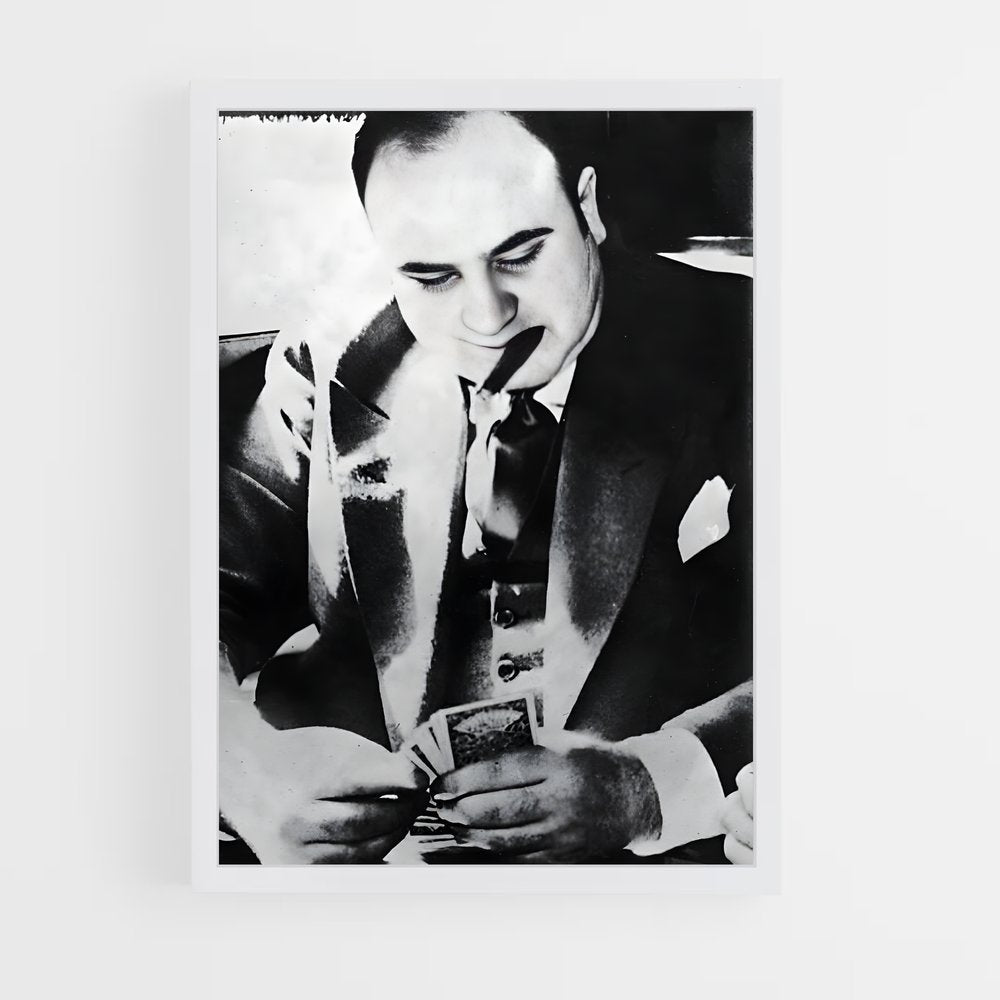 ap-al capone-5 cadre Blanc