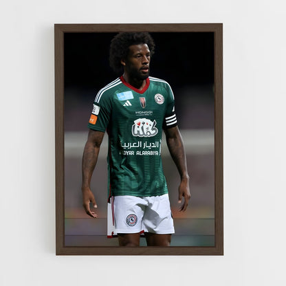 ap-al ettifaq fc-7 cadre Bois foncé