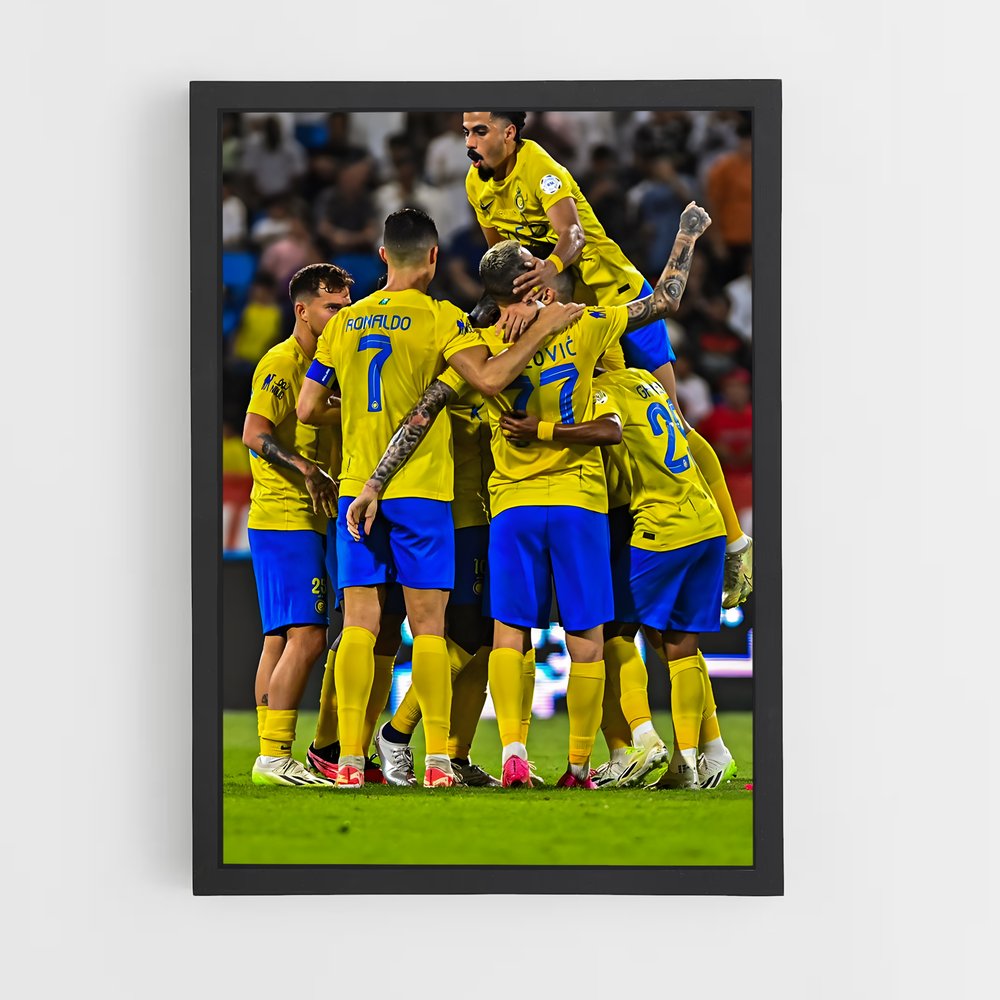 ap-al nassr fc-11 cadre Noir