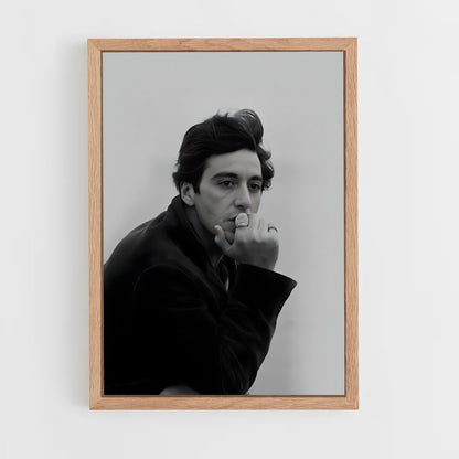 ap-al pacino-6 cadre Bois clair