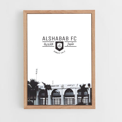 ap-al shabab fc-3 cadre Bois clair