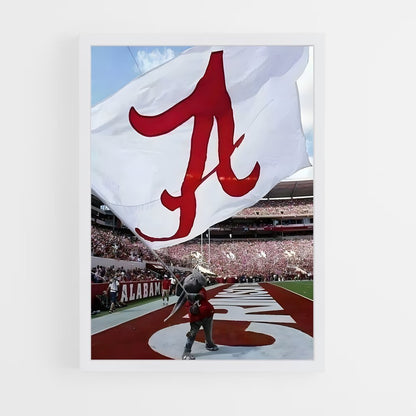 ap-alabama crimson tide-1 cadre Blanc