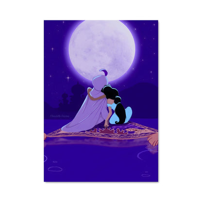 Poster Sous la Lune d'Orient
