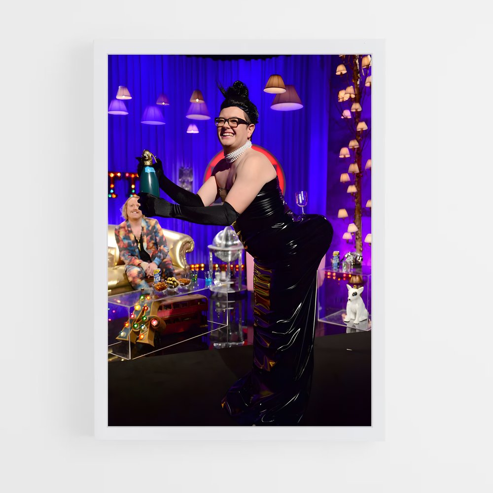 ap-alan carr-3 cadre Blanc