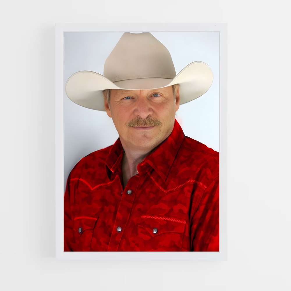 ap-alan jackson-1 cadre Blanc