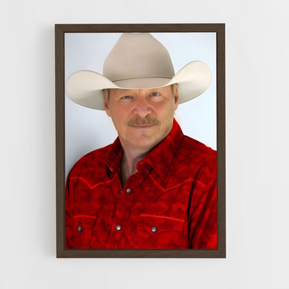 ap-alan jackson-1 cadre Bois foncé