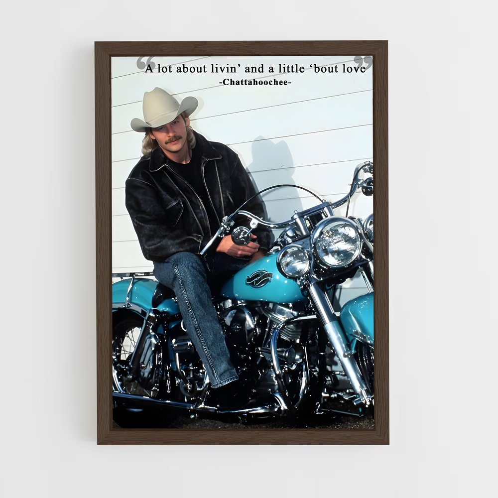 ap-alan jackson-5 cadre Bois foncé