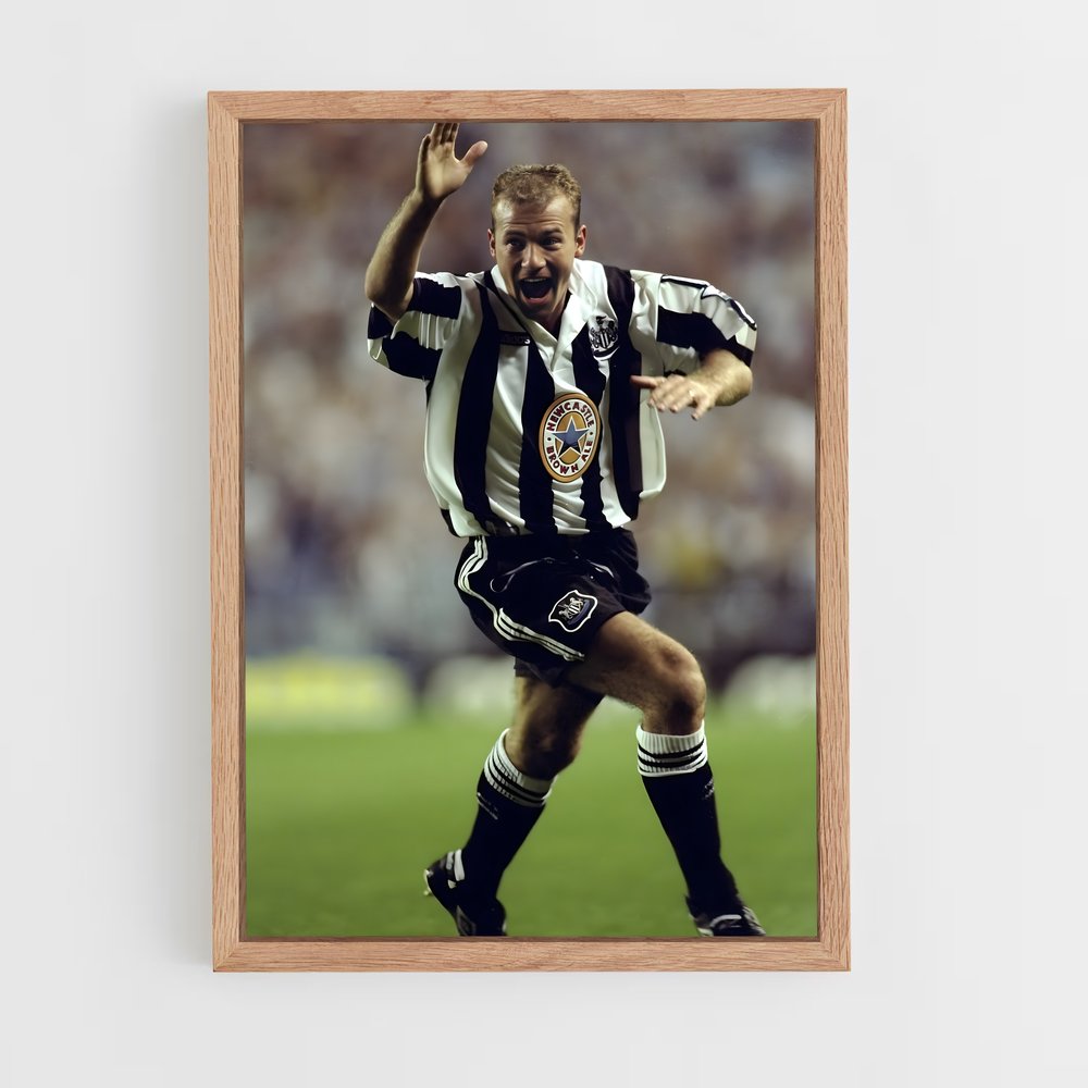 ap-alan shearer-2 cadre Bois clair