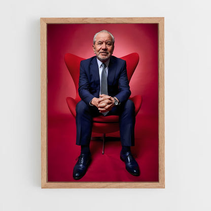 ap-alan sugar-3 cadre Bois clair