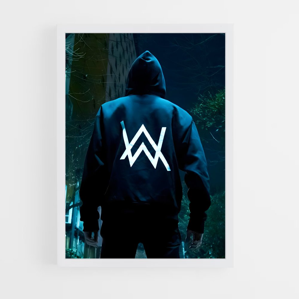 ap-alan walker-1 cadre Blanc