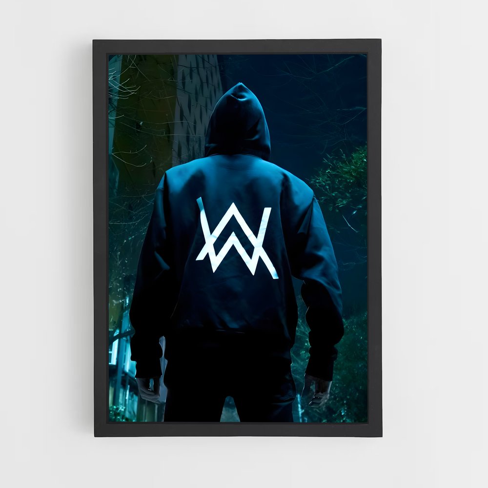 ap-alan walker-1 cadre Noir